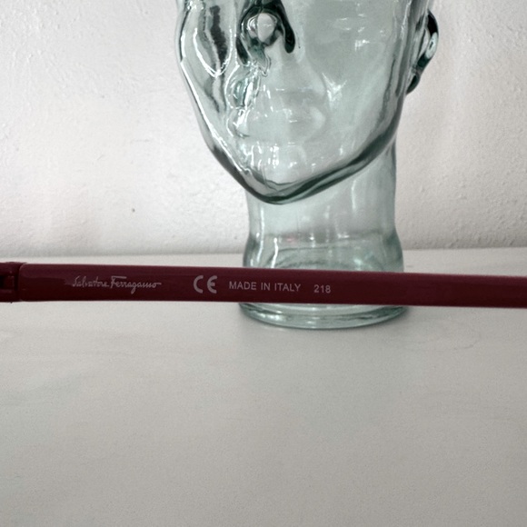 Ferrgamo Pink Cat Eye Sunglasses SF909S Funky Retro Designer - Picture 14 of 15